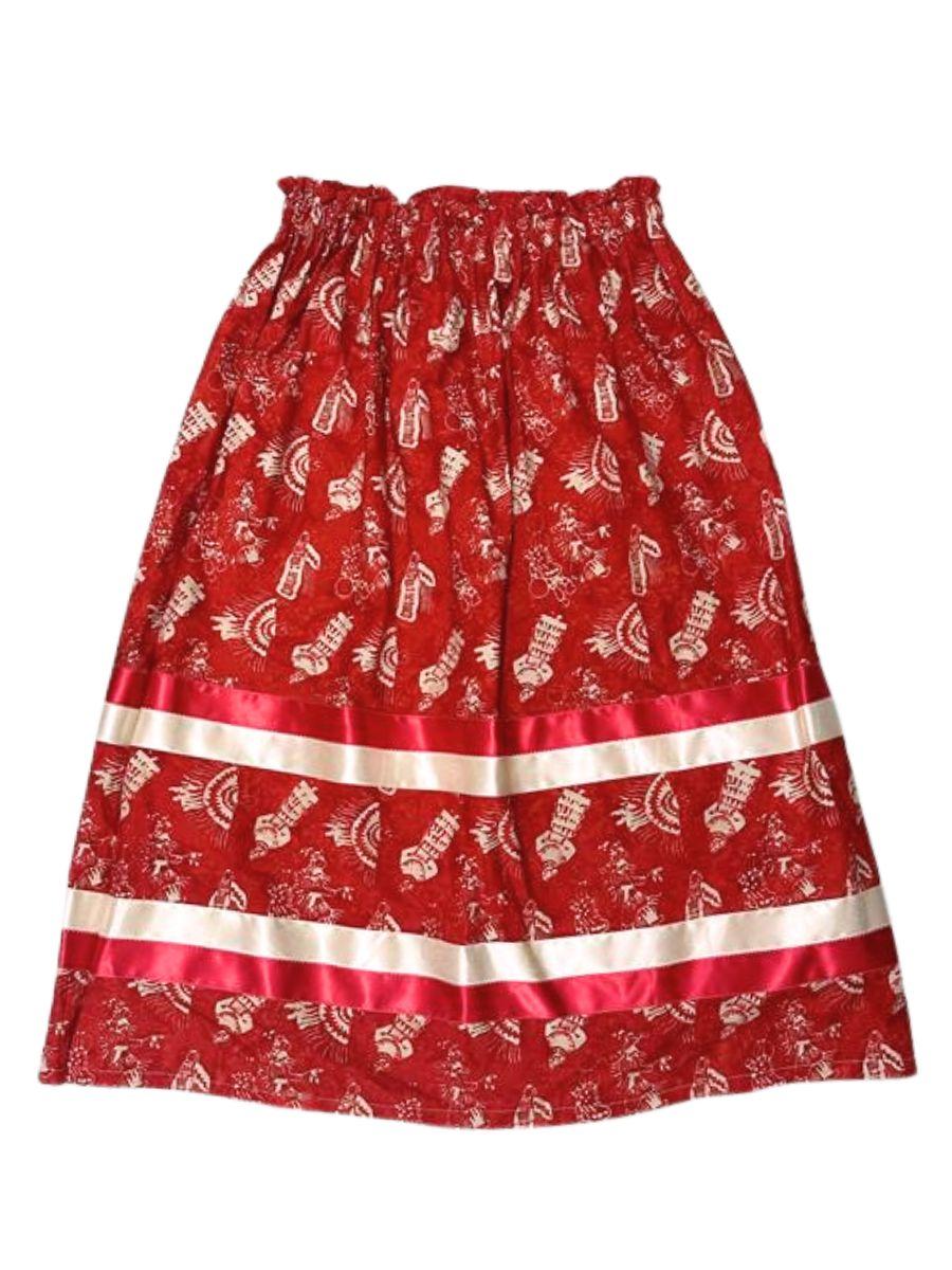 Adult Red Ribbon Skirt