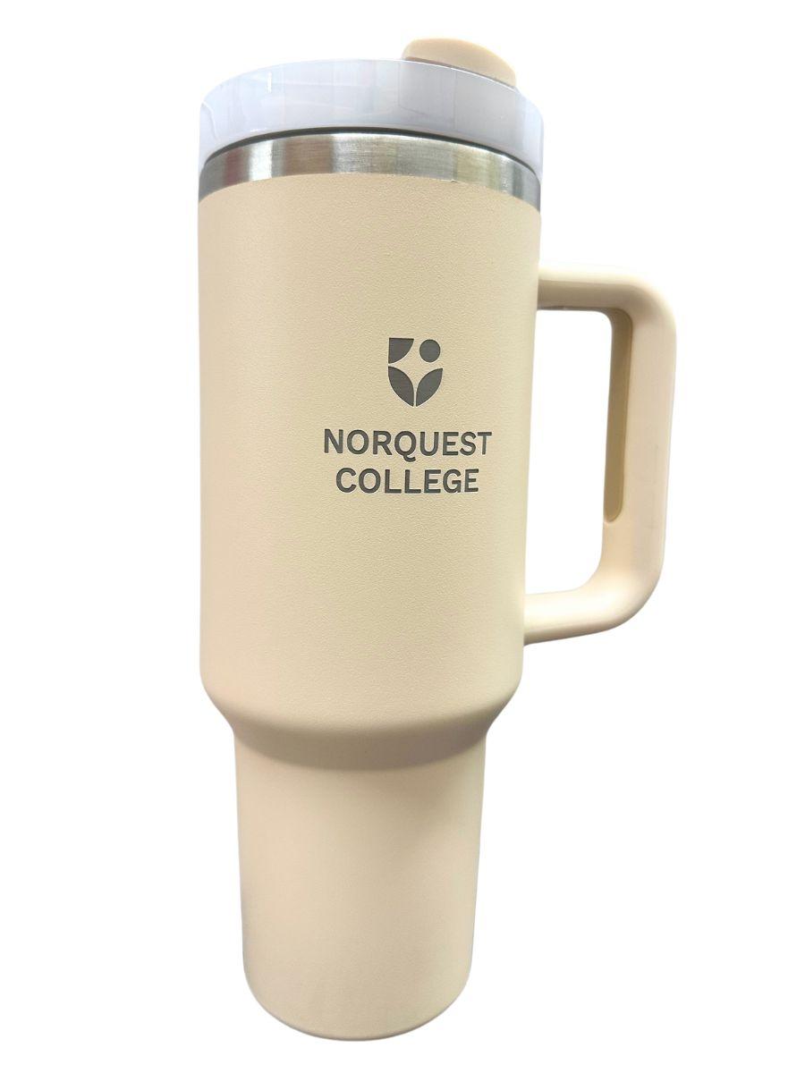 Norquest Cream 40 Oz Tumbler