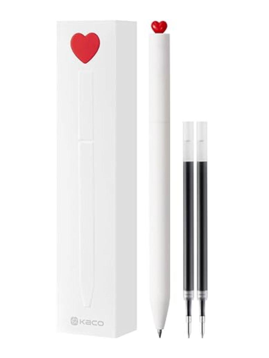 White Heart Pen