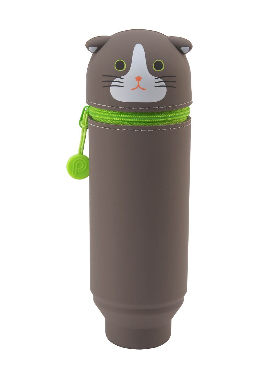 Winter Cat Stand Pen Case